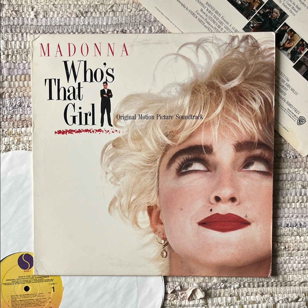 Madonna - “Who’s That Girl” (Soundtrack) Vinyl LP